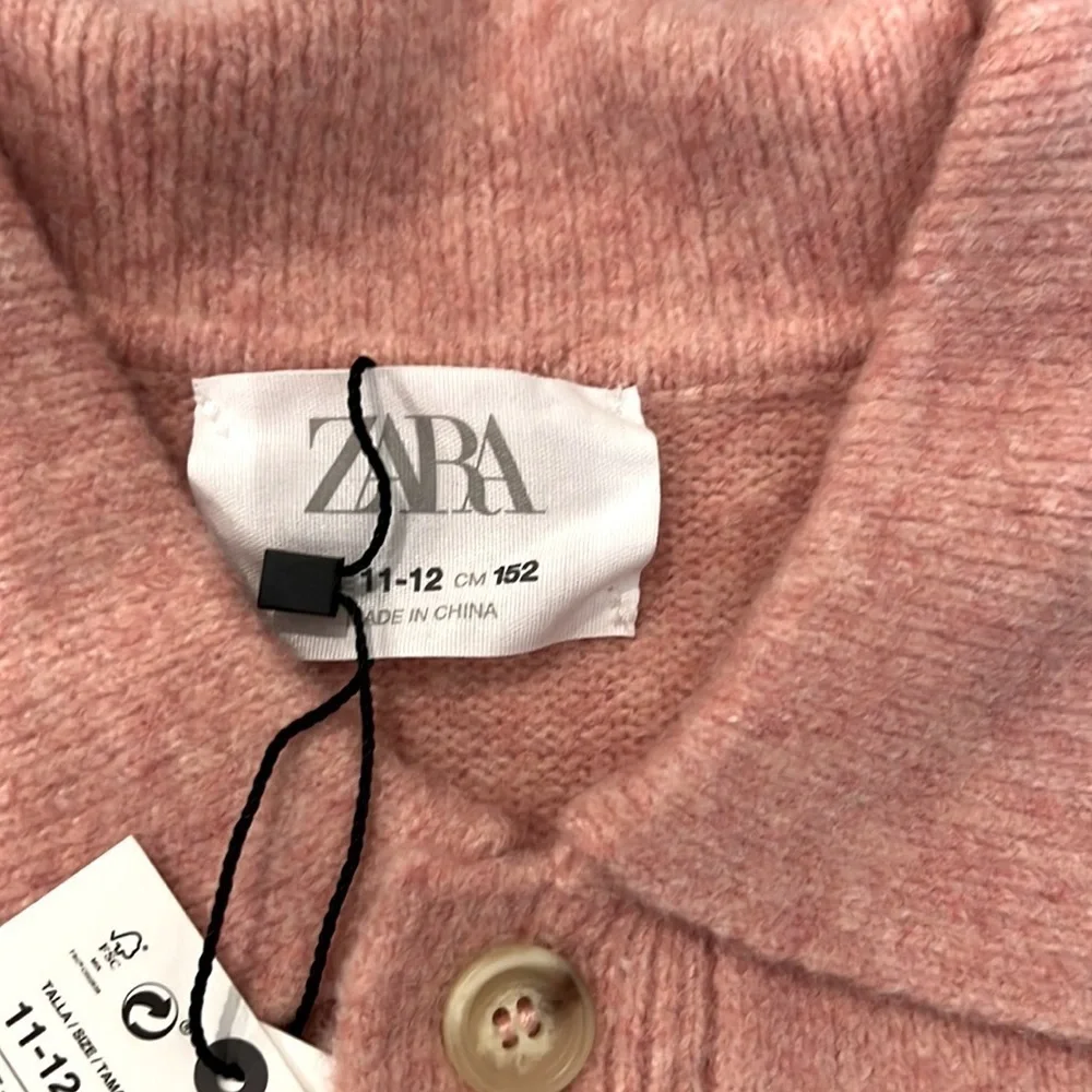 Zara Knit Polo Sweater